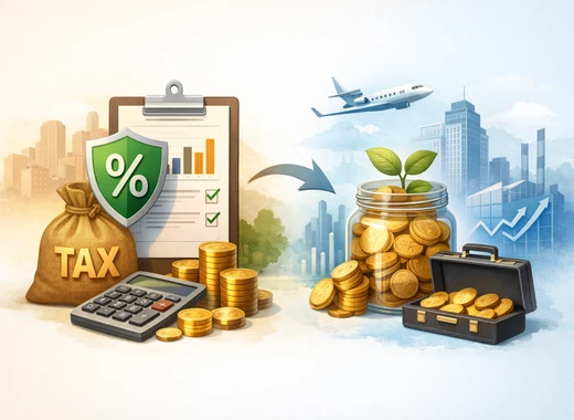 미래에셋 IMA 계좌의 개설 방법과 장점, 단점, 해지 방법을 함께 보여주는 일러스트