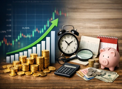 PLUS 고배당주 ETF 수익률과 분배금 흐름을 보여주는 투자 이미지